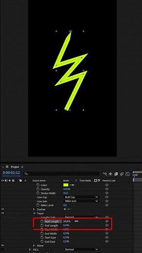 How to Create an Electric Lightning Effect in Adobe After Effects | Quick Tutorial