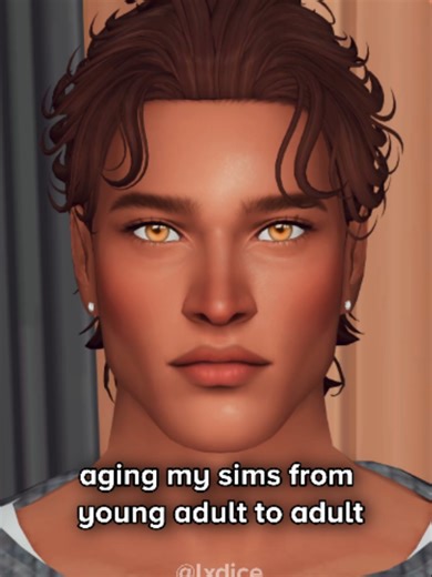 aging my sims up from young adult to adult (male version) #sims4 #simstok #foryoupage❤️❤️ #sims #fyp #simsfyp #thesims4