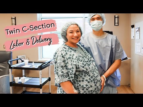 Twin C-Section Labor & Delivery VLOG | 2020 Birth During Covid19