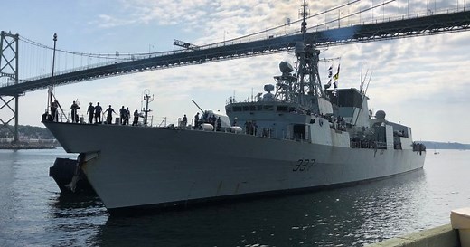 HMCS Fredericton returns to Halifax after 6-month mission
