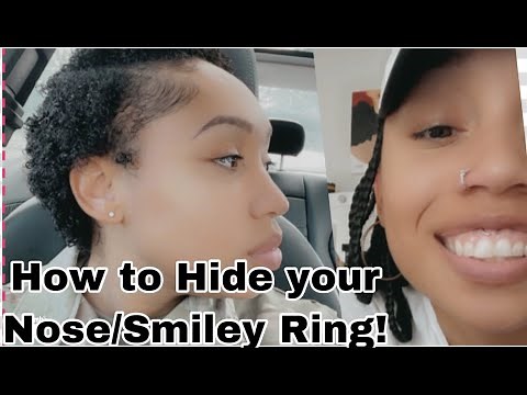 2024 UPDATE! How to Hide ur smiley/nose ring in the military!