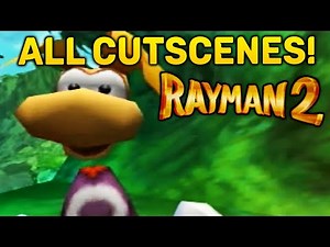 All Cutscenes in Rayman 2! | Nintendo 64 (OLD)