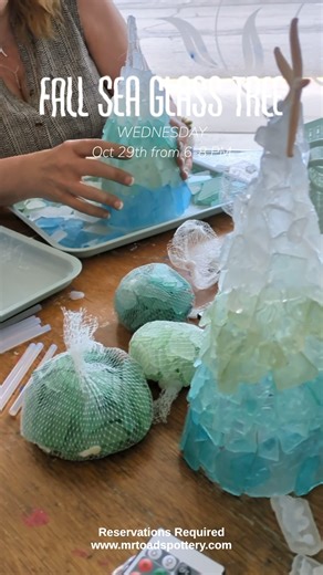 1.1K views | ✨  Fall Sea Glass Tree  Celebrate the season with us...