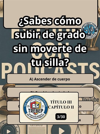 El Real Decreto Legislativo 5/2015 aprueba el texto refundido de la Ley del Estatuto Básico del Empleado Público (TREBEP), la norma fundamental que establece las bases del régimen estatutario de los funcionarios y las reglas para el personal laboral al servicio de las Administraciones Públicas. Su objeto es garantizar fundamentos de actuación como el servicio a los ciudadanos, la objetividad, la transparencia y, sobre todo, los principios de igualdad, mérito y capacidad. Para dominar esta ley, e