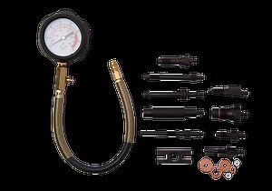 11 PC. Diesel Engine Compression Tester Kit-KING TONY-9DP2301