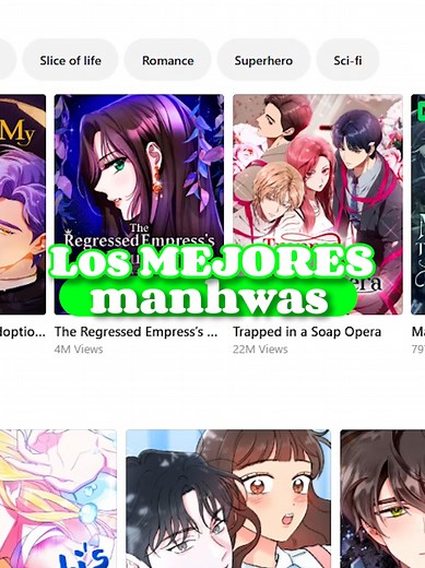 ☆-Los MEJORES MANHWAS que HE RECOMENDADO . . . . 🍃`•《#manhwa #webtoon #webtoonrecommendation #kuroots #manhwareccomendation