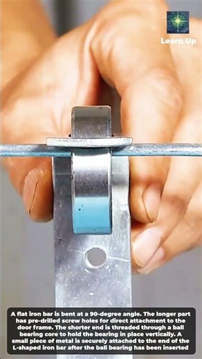 Automatic Door Lock with Used Ball Bearings