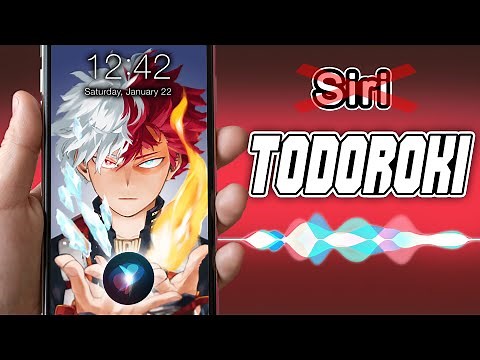 I Turned Todoroki Into My Siri Voice