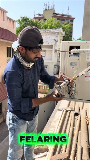 Felaring tips | hvac| @NAC_AHMEDBAD17 #trending #tools #split #airconditioning #diy #hvacsystem