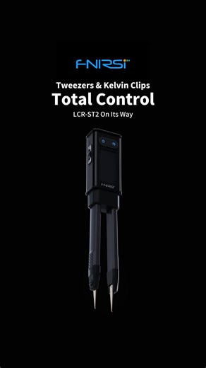 #FNIRSI #tweezers #Kelvin #Dual #lcrst2 #new The all-new FNIRSI Dual-Mode Tweezer LCR Meter is here. Precision testing just got a major upgrade. 📌 What it does ✅ Dual testing modes: Tweezer Kelvin clips for every component size ✅ High-accuracy measurement of R / C / L / D / Voltage / Continuity (0.5% accuracy) ✅ Full-band sweep: 100Hz–100kHz with one-tap multi-frequency analysis ✅ Smart sorting: auto-detect & filter abnormal or bad components ✅ Main secondary parameters shown simultaneously ✅ T
