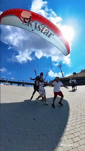 1.700 metre Ölüdeniz Paragliding Takeoff 🪂 #paragliding #mountainswiev #insta360 #keşfet #parapente