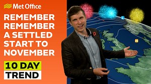 101K views · 368 reactions | Largely fine and dry weather sticking around for much of the country over the coming week, making ideal conditions for firework displays as we head into November A wetter, windier story in the far north west  Find out more in our 10 Day Trend  | Met Office | Facebook