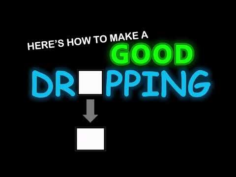 HOW TOMAKE A GOOD DROPPING ANIMATION IN POWERPOINT! (REUPLOAD)