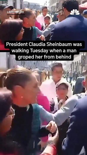 Mexico President Claudia Sheinbaum says the harassment she suffered from a drunk man near the government seat is an assault on all women. She decided to press charges against him. http://nbc4dc.com/XnCtVkI | NBC Washington