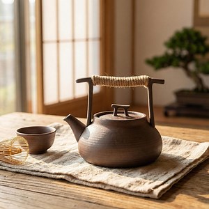 Handmade Ceramic Teapot, Japanese Wabi Sabi Tea Kettle, Rustic Stoneware Teapot - Etsy