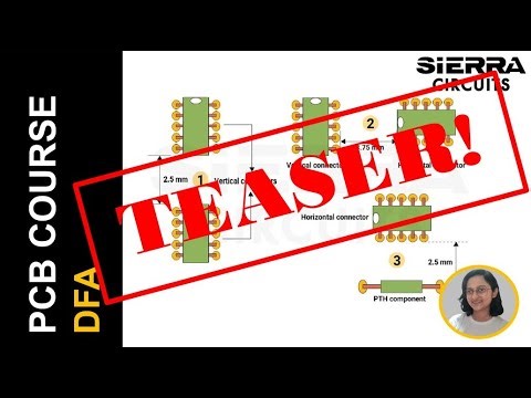 A Perfect Design Ends With DFA | Webinar Teaser | Sierra Circuits
