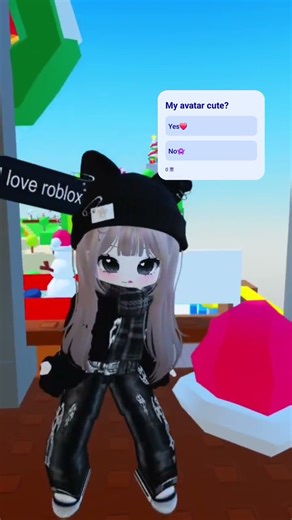 #roblox My avatar cute?