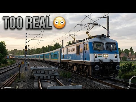 This Android Train Game Looks TOO REAL