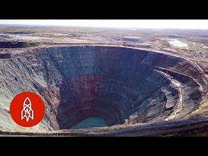 The Siberian Town Built Around a Giant Pit