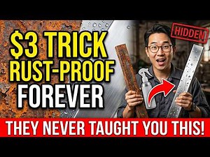 The $3 Trick That Makes Any Metal Rust-Proof Forever — They Never Taught You This!!