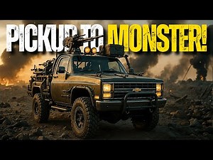 $35K Chevy Pickup Turned Into a Battlefield Monster