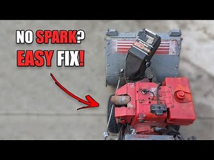 Tecumseh HMSK80 No Spark - Easy Fix!