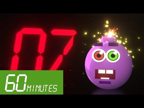 60 minute countdown timer with music - Mr Bomb