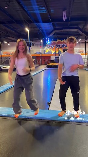 Salish Surprises Nidal at Trampoline Park Birthday Bash