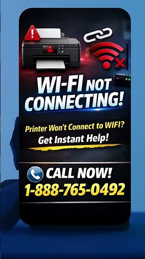Printer WiFi Not Connecting? Fix It Fast