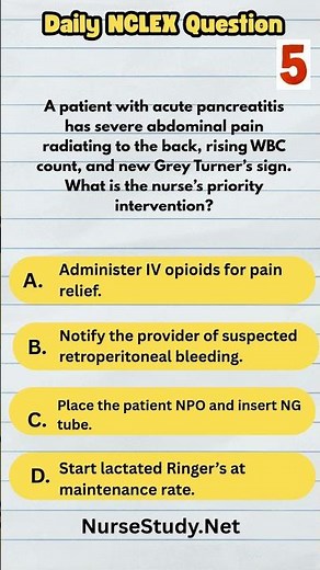 Medical Surgical Nursing NCLEX Review: 80 High-Yield NCLEX Questions with Answers & Rationales