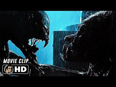 Wolf Predator Vs Predalien - Final Fight Scene | ALIENS VS. PREDATOR: REQUIEM (2007) Movie CLIP HD