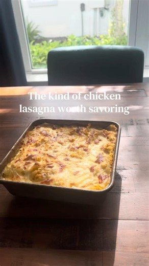 Delicious Chicken Lasagna recipe 🫶