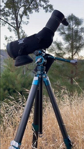 PERFECT backcountry combo | Vortex Razor HD 13-39x56mm Angled spotting scope w/ Benro Cyanbird