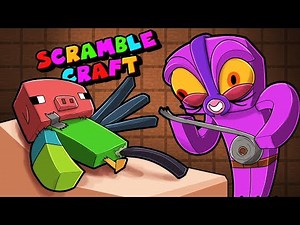 Minecraft - BUILDING A NEW RANDOM MOB IN SCRAMBLE CRAFT!