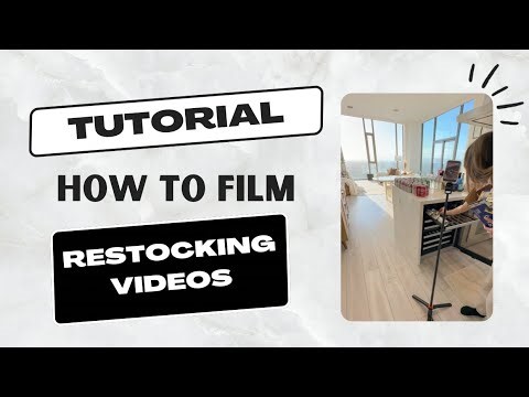 How to Film “Restocking” Videos (and mistakes to AVOID) ❌