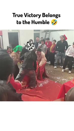 A Shocking Moment: Both Fell Hard After a Guest Pushed Them 🤣 #wedding #437