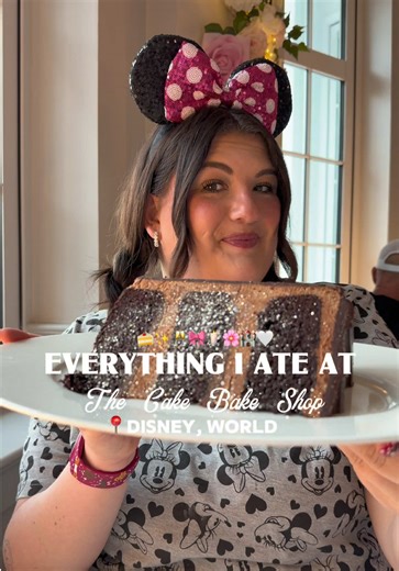 If you’re going to Disney World and love desserts, cocktails, and a little extra ✨ you NEED to add The Cake Bake Shop to your list 🍰🎀 @The Cake Bake Shop @Disney Parks From the second you walk in, it feels like stepping into a real-life fairytale every detail is beautiful and honestly I could’ve sat there all day people watching with a drink in hand. Here’s everything I tried 👇 ☕️ Unicorn Hot Chocolate — white chocolate and slightly nutty. Cozy, rich, and I loved it. 🥐 Cinnamon Toast Brioche