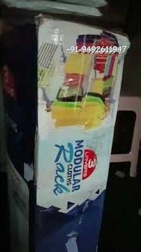 ✨Ultimate Space-Saving 3-Tier Foldable Cloth Drying Stand with Wheels