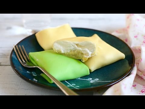 Cách làm BÁNH CREPE SẦU RIÊNG - VIETNAMESE DURIAN CREPE CAKE recipe
