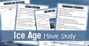 Ice Age Movie Free Printable Lesson Pack - Sarah Lyn Gay