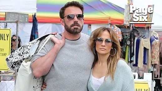 Ben Affleck, Jennifer Lopez cozy up at flea market after his intimate moment with ex Jennifer Garner