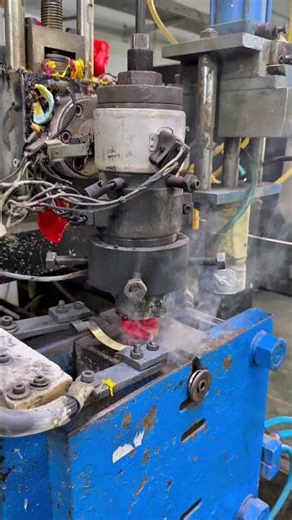 Making a Red Bowling Pin from Scratch 🎳🔥 #shorts