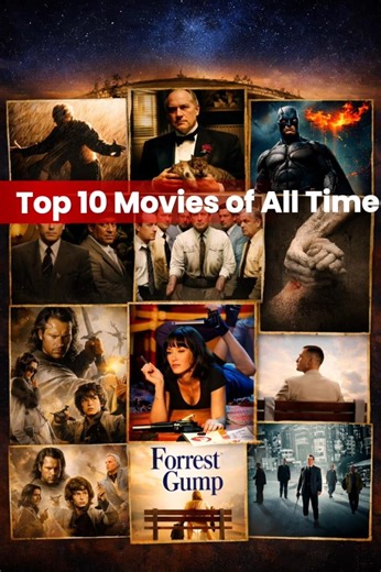 Top 10 Greatest Movies Ever Made |Best Films of All Time🎦