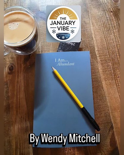 ✨ I Am Abundant by Wendy Mitchell ✨ This beautiful book is all about recognising the abundance that already lives within us, then aligning, creating, and sustaining real change from a place of wholeness. It’s filled with coaching wisdom, gentle prompts, reflections, and powerful tools to help you step into your most authentic, abundant self. I’m so excited to share that we’ll be using this amazing book throughout our journey in the January Vibe group. It’s going to support us every step of the w