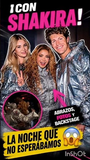 😱 Ben Azelart and Hannah Thomas with SHAKIRA and what happened went viral