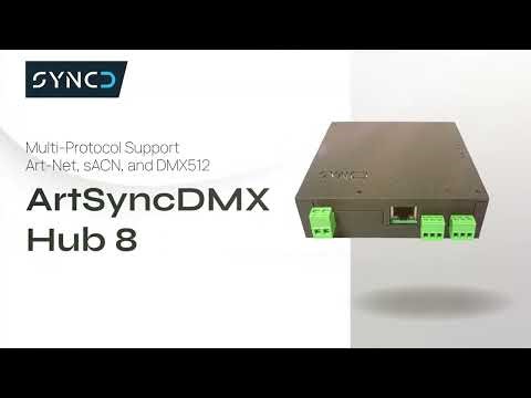 ArtNet to DMX Converter - sACN to DMX Converter - ArtSyncDMX Hub | – Features