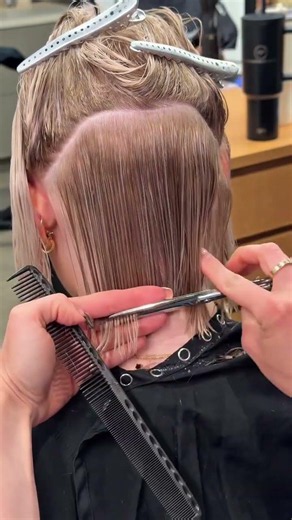 How to Cut a Blunt Bob & Disconnected Bangs | L'Oréal Professionnel Tutorial