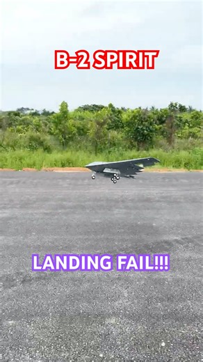 B-2 Spirit – Landing FAIL!