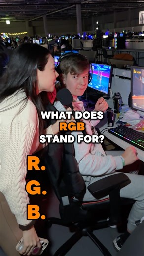 What does RGB stand for? #dreamhack