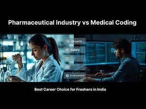 Pharmaceutical Industry vs Medical Coding | Best Career Choice for Freshers in India (2025)